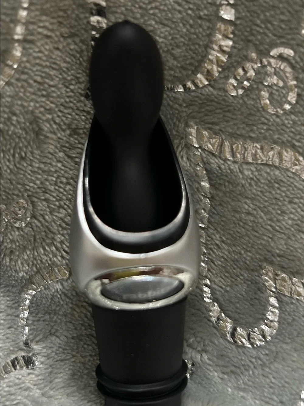 NWT Rabbit Zippity 3 Piece Wine Tool Kit - Black & Silver